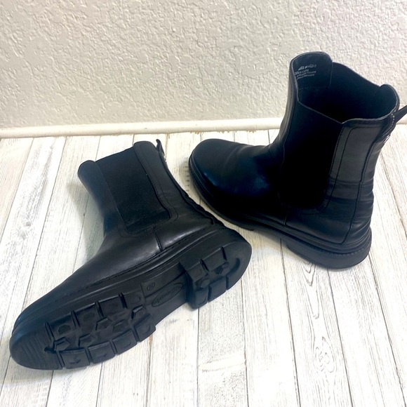 🔥Tamaris Leather Black Chelsea Boots - Picture 6 of 13